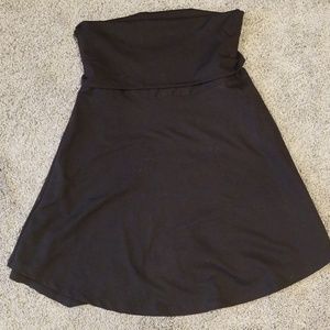 Ingrid & isabel maternity black knee skirt